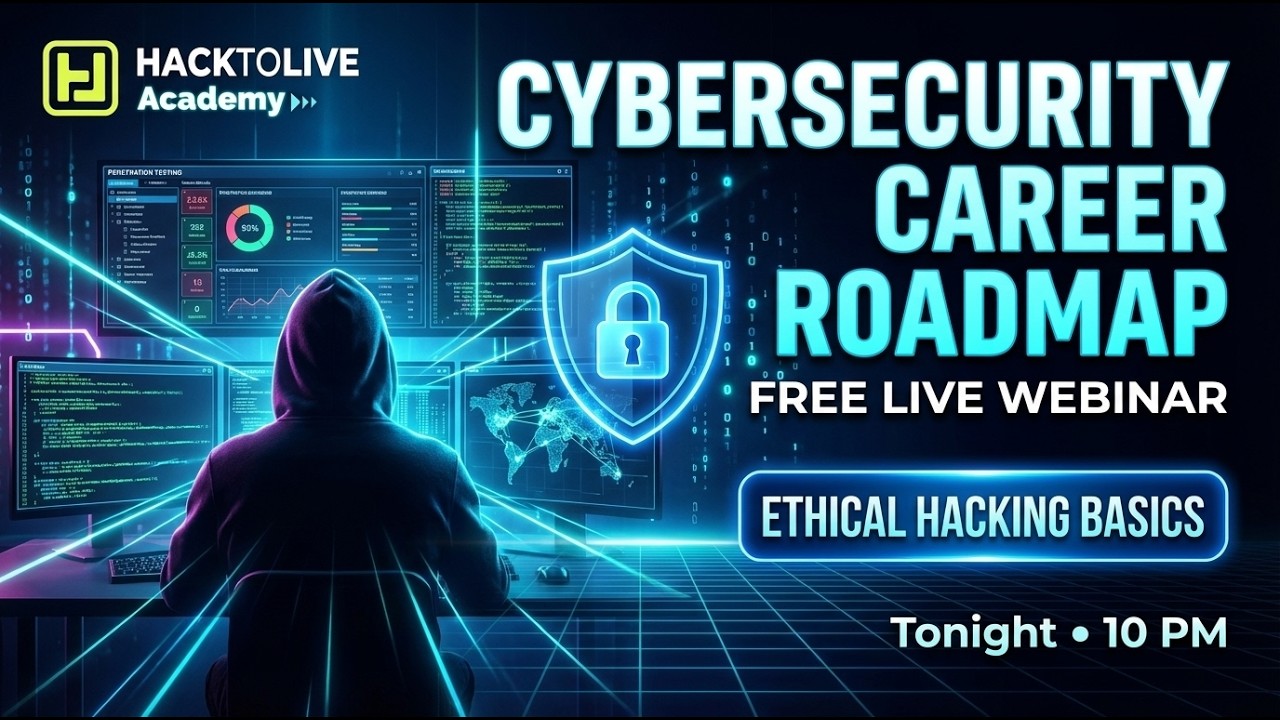 Cybersecurity Career Roadmap & Ethical Hacking for Beginners | LIVE ...