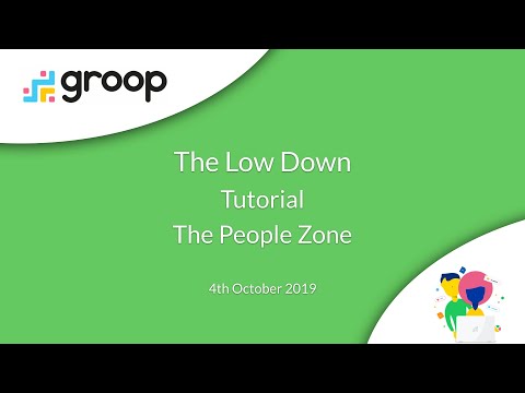 The Low Down -  People Zone - Tutorial