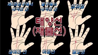 [손금]태양선