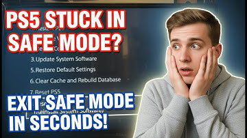 PS5 Safe Mode Stuck? Here’s How to Fix It Fast (Step-by-Step)