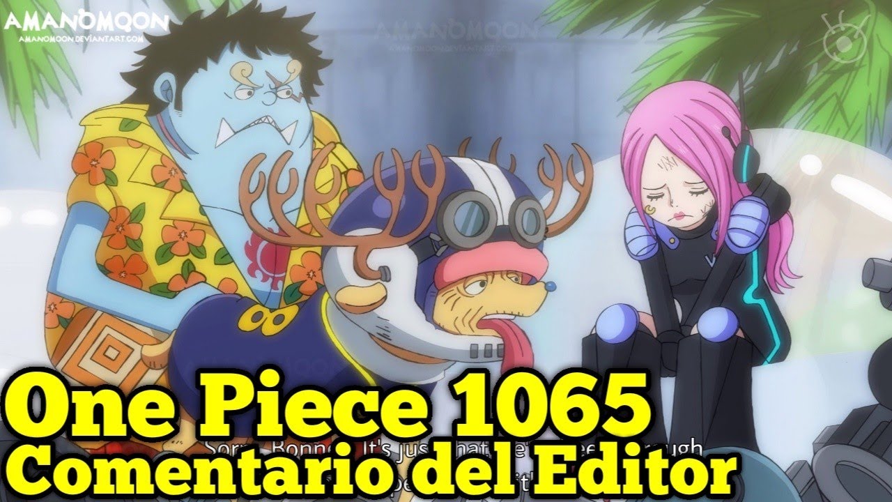 Comentario del Editor Sobre el Capitulo 1065 de One Piece, Dragon y  Vegapunk Teorías 