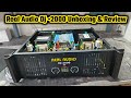 Cheapest dj amplifer 2000 watt full review and testing  real audio  team pahadi star