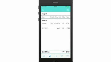 Time Totals Format -Timesheet Calculator Tutorial