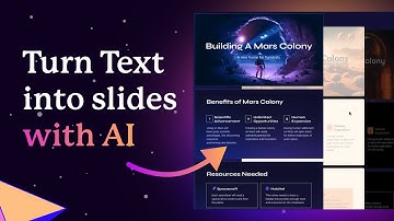 How to turn text into beautiful presentations with AI | Gamma