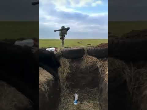 Ukraynalı Askerin Rus Uçağına #MANPADS Atışı!