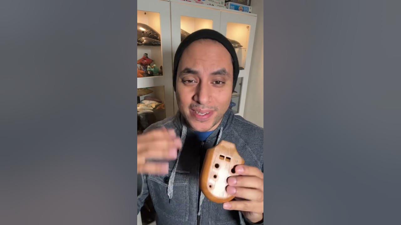 This ocarina can play TWO MELODIES at the same time! #OcarinaOfTheDay