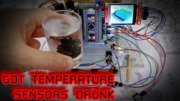 STM32 USE 4 THERMAL SENSORS: DS18B20, NTC, DHT11 & STM32 GOT DRINK WATER | #39