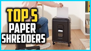 ▶️Best Paper Shredders in 2024