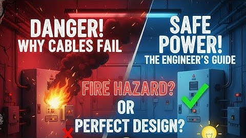 Industrial cable sizing made simple | step by step | designcalculators.co.in