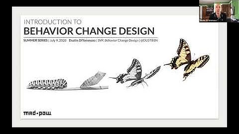 Mad*Pow July Workshop Series: Intro to Behavior Change Design
