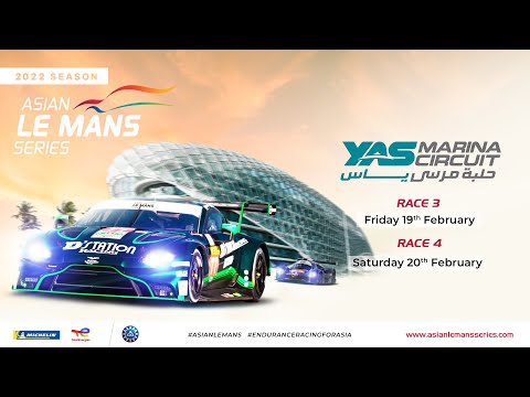 Qualifying - Yas Marina Circuit- 2022 Asian Le Mans Series - LIVE