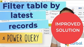Keep most recent record on a table with Power Query | Improved solution