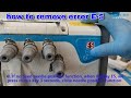 How To Remove Error 5 Jack E4 Sewing Machine How To Remove Error 5 Jack E4 Sewing Machine