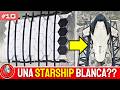 SpaceX coloca LOSETAS BLANCAS a la Starship, y tiene todo el sentido...