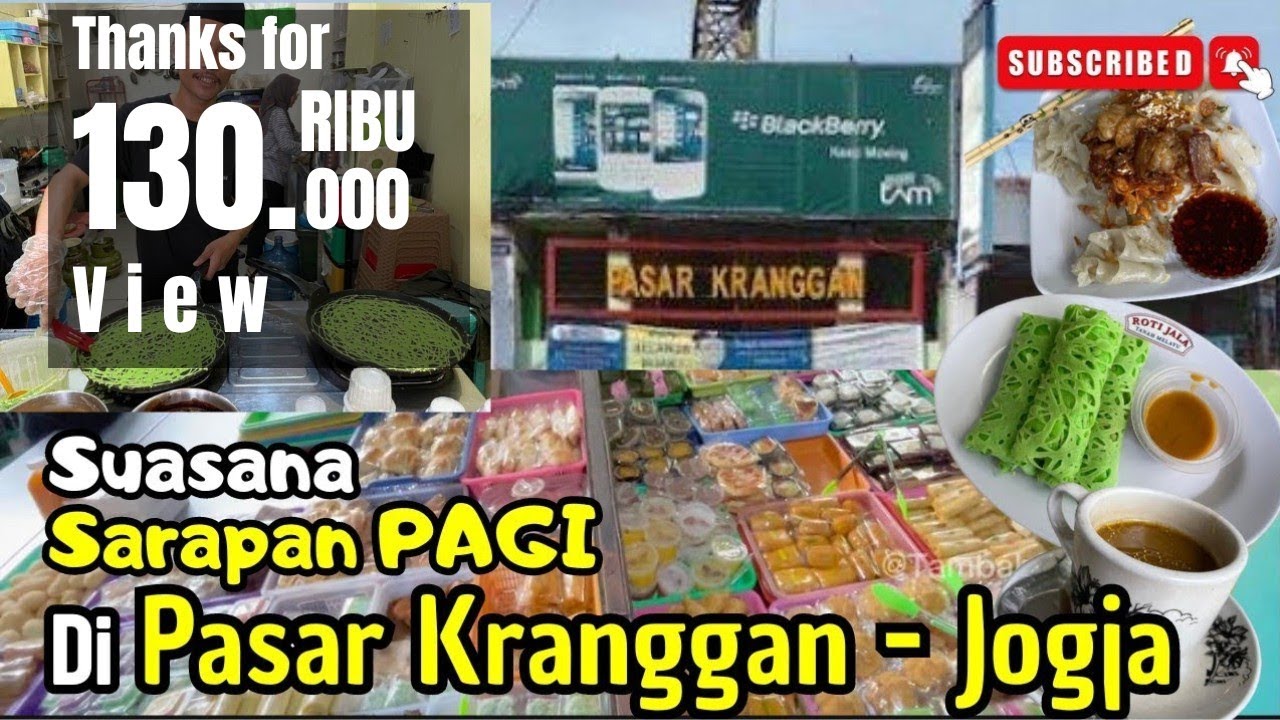 JOGJA : SARAPAN MINGGU PAGI di LOKASI LEGEND PASAR KRANGGAN