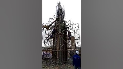 hình ảnh tháo gông thép hợp kim Thái Vân làm trụ cầu