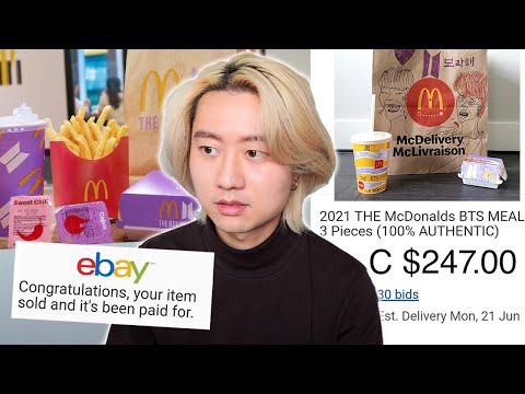 I Made Fake BTS Mcdonald’s Packaging and ACTUALLY SOLD IT on eBay