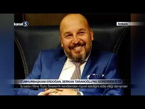 Cumhurbaşkanı Erdoğan, Serkan Taranoğlu'nu Görevden Aldı