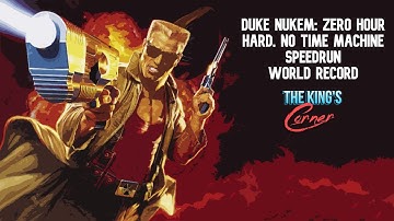 Duke Nukem Zero Hour: Hard NTM Speedrun World Record 1H 39M 30S (Emulator)