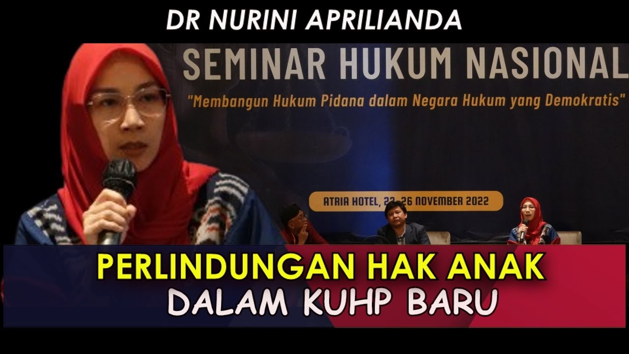 PERLINDUNGAN HAK ANAK & KUHP BARU