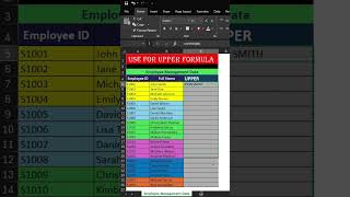 Excel UPPER Formula | 🔥Text Ko Capital Letters Me Convert Kare