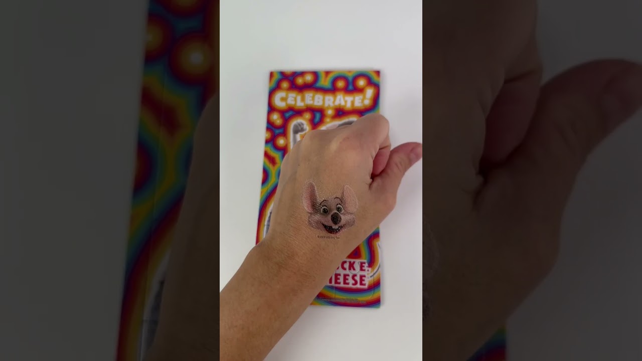 Chuck E. Cheese Puzzle and Tattoo