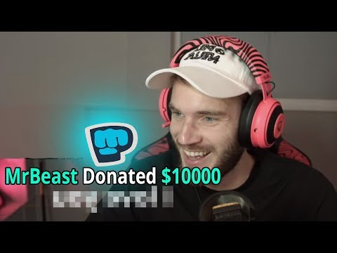 Donating $10000 To Pewdiepie