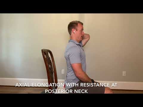 Axial Elongation with Resistance at Posterior Neck