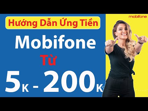 Hướng dẫn ứng tiền MOBIFONE ❤️Ứng từ 5K đến 200K❤️