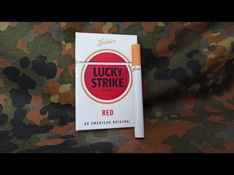Американский Lucky Strike Red! 🇺🇸