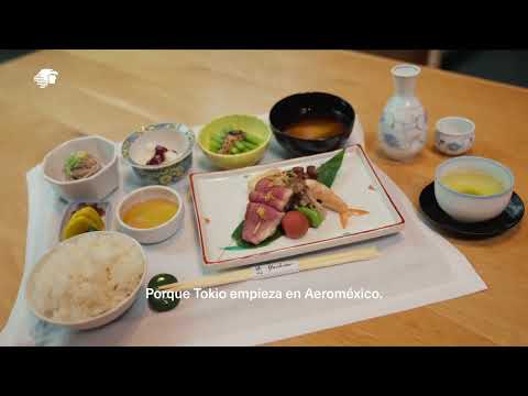 Disfruta el nuevo menú Clase Premier en tu vuelo a Tokio