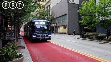 All about the New Red Bus Lanes Downtown - Pittsburgh Regional Transit - PRT
