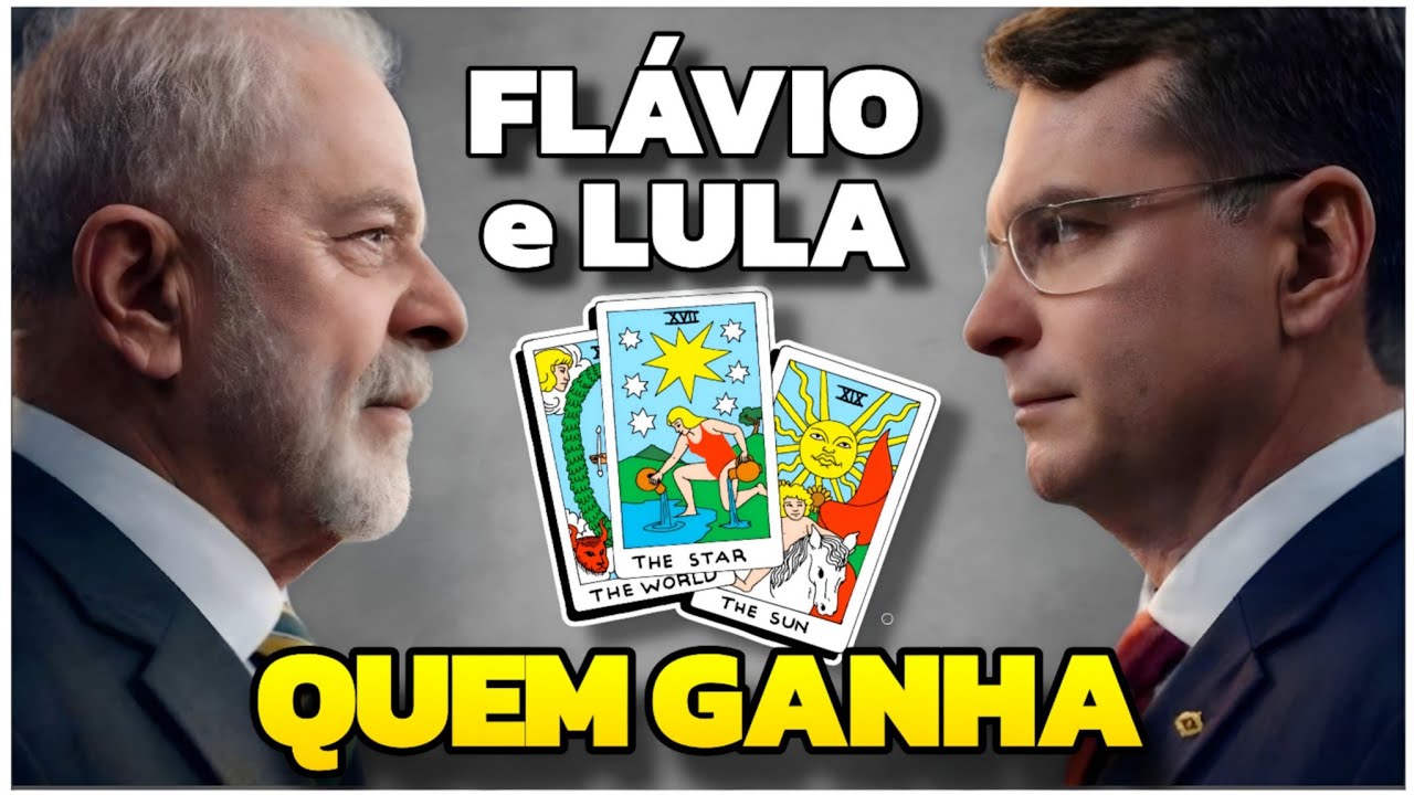 LULA OU FLÁVIO BOLSONARO, QUEM VENCE AS ELEIÇÕES PARA PRESIDENTE EM 2026? 🔮