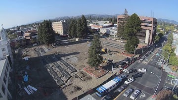 Courthouse Square Construction Timelapse (w/ Music)