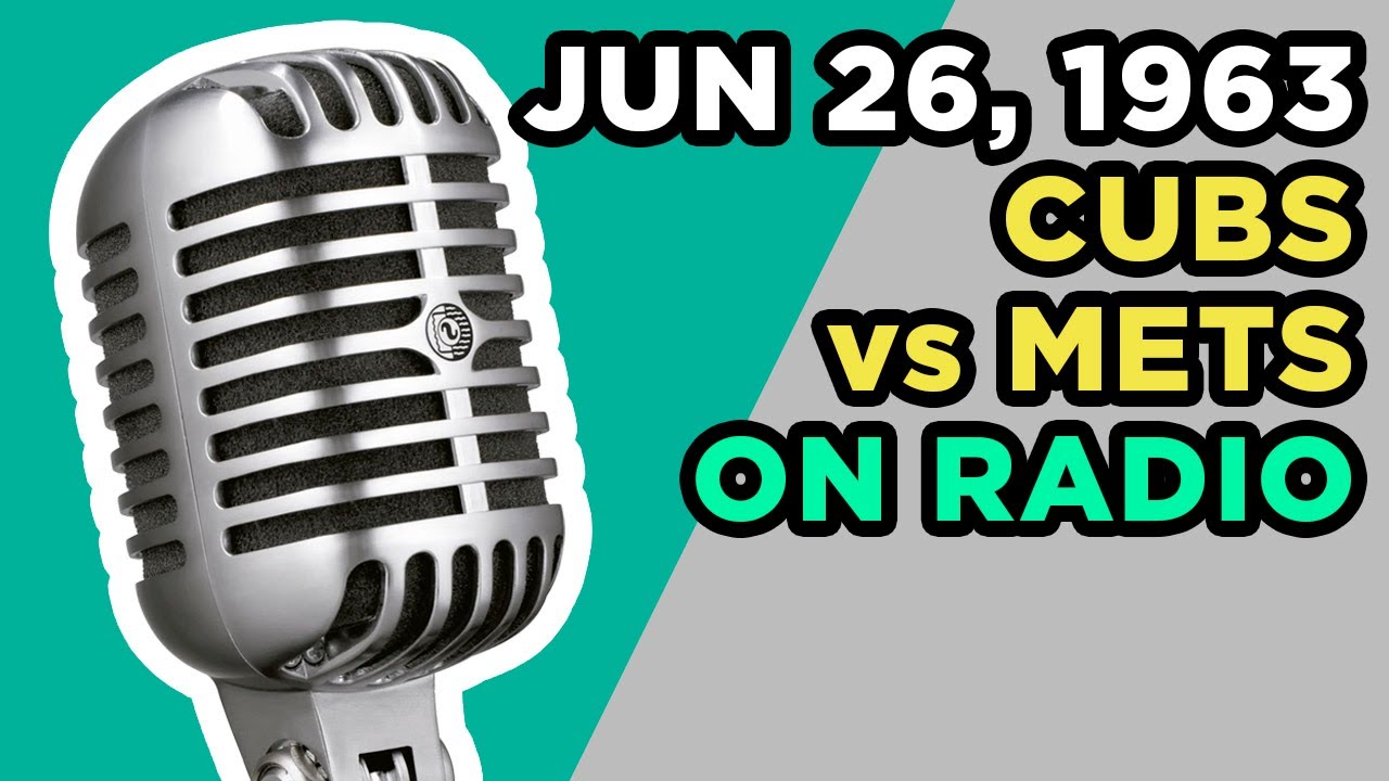 1963Jun26 • CHC/NYM • Chicago Cubs vs New York Mets 14 innings
