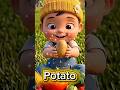 Learn Vegetables for Kids with Niki 🍅🥔🥬🥦|Kids Learning Video | #shorts#kids#kidsvideo#animated#baby
