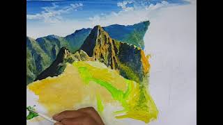 MACHU PICCHU Y TRANSFORMERS-DIBUJO Y PINTURA