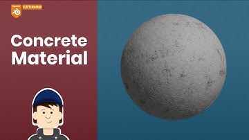 How to make a procedural concrete material in Blender [2.83]
