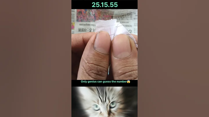 99% People Failed to Guess the Number!!!? #shorts #cat #challenge#bombastic