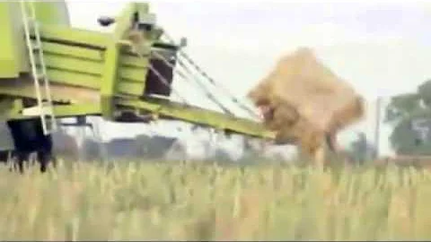 FUNNY! Guy Jumps in Hay Baler - Gets Baled! (w/Mus...
