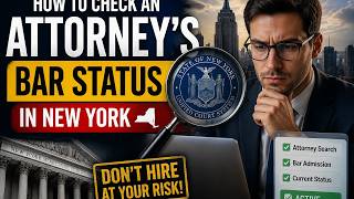 How to check an attorney s bar status in New York