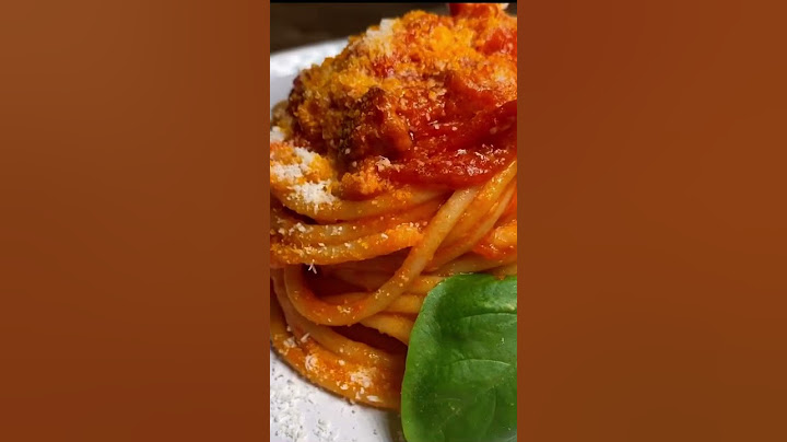 Bucatini All'Amatriciana