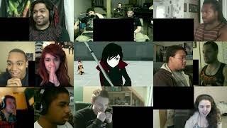RWBY Volume 3  Ruby & Students vs Nevermore Grimm Reaction Mashup!!