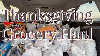 THANKSGIVING GROCERY HAUL FOR OUR FAMiLY OF 10