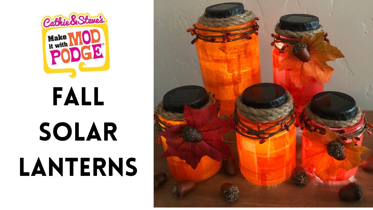 DIY Recycled Jar Mushroom Lantern - Woodlark Blog