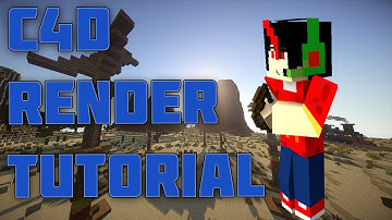 [TUTORIAL]How To Make A Minecraft Render In C4D