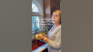 The Secret to Cutting Onions Without Crying Every Time!