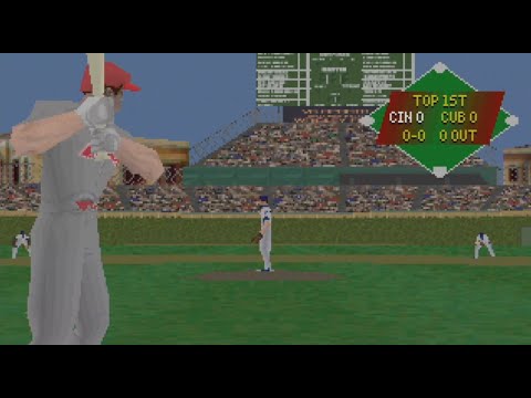 VR Baseball '97 (PS1) - Gameplay