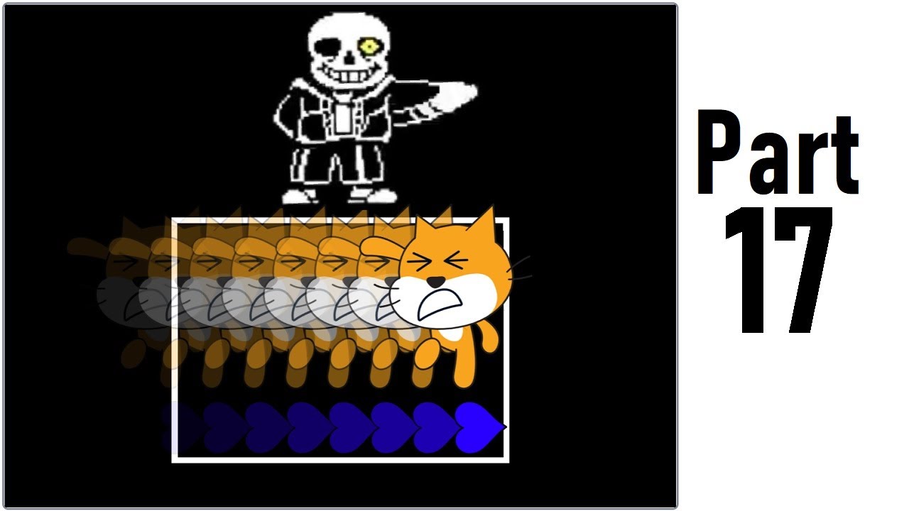 How to make a UNDERTALE BOSS FIGHT ON SCRATCH!!!! 