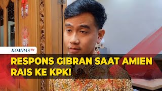 Gibran Angkat Bicara soal Kedatangan Amien Rais dan Rizal Ramli ke KPK